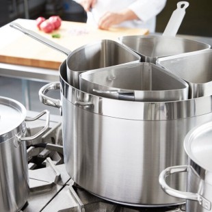 Vollrath 3159 Centurion 7 1/2 Qt. Pasta Insert Set for 3208 Sauce Pot - 4/Set