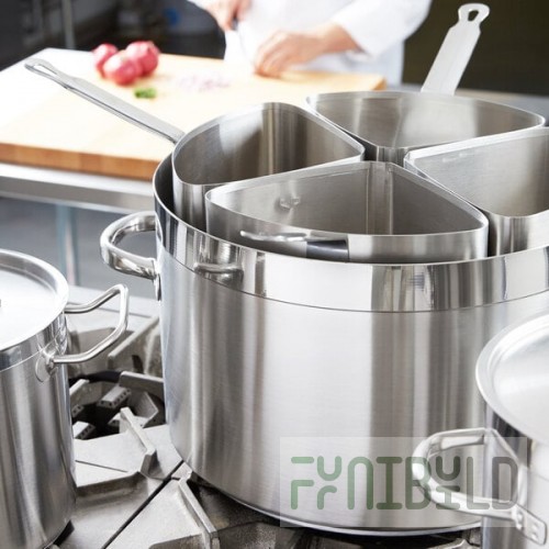 Vollrath 3159 Centurion 7 1/2 Qt. Pasta Insert Set for 3208 Sauce Pot - 4/Set