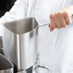 Vollrath 3159 Centurion 7 1/2 Qt. Pasta Insert Set for 3208 Sauce Pot - 4/Set