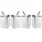 Vollrath 3159 Centurion 7 1/2 Qt. Pasta Insert Set for 3208 Sauce Pot - 4/Set