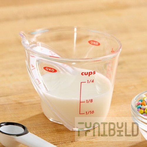 OXO 1102640 Good Grips 1/4 Cup Clear Angled Measuring Cup