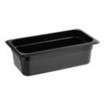 Carlisle 3086113 StorPlus 1/3 Size Amber High Heat Plastic Food Pan - 4