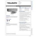 Vollrath FC-4CP-04120-FA Four Pan Forced Air Drop-In Cold Food Well - 120V