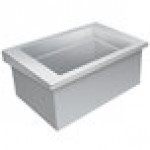 Hatco IWB-S1SLANT One Pan Slanted Ice Cooled Slim Drop-In Cold Food Well Hatco IWB-S1SLANT One Pan Slanted Ice Cooled Slim Drop-In Cold Food Well