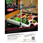 Hatco IWB-S1SLANT One Pan Slanted Ice Cooled Slim Drop-In Cold Food Well Hatco IWB-S1SLANT One Pan Slanted Ice Cooled Slim Drop-In Cold Food Well