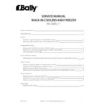 Bally Custom Walk-In Freezer with Self-Contained Refrigeration
