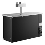 Avantco UDD-2-HC Four Tap Kegerator Beer Dispenser - Black, (2) 1/2 Keg Capacity Avantco UDD-2-HC Four Tap Kegerator Beer Dispenser - Black, (2) 1/2 Keg Capacity