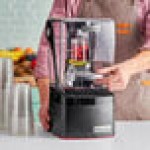Blendtec SNBSXC2901-B1L Stealth Nitro X 3.8 hp Blender with Frothing Micronizers, Sound Enclosure, and Jarless Blending - 120V Blendtec SNBSXC2901-B1L Stealth Nitro X 3.8 hp Blender with Frothing Micronizers, Sound Enclosure, and Jarless Blending - 120V