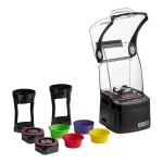 Blendtec SNBSXC2901-B1L Stealth Nitro X 3.8 hp Blender with Frothing Micronizers, Sound Enclosure, and Jarless Blending - 120V Blendtec SNBSXC2901-B1L Stealth Nitro X 3.8 hp Blender with Frothing Micronizers, Sound Enclosure, and Jarless Blending - 120V