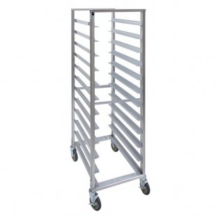 Cres Cor 207-1812-SD 12 Pan End Load Super Duty Aluminum Bun / Sheet Pan Rack - Assembled Cres Cor 207-1812-SD 12 Pan End Load Super Duty Aluminum Bun / Sheet Pan Rack - Assembled