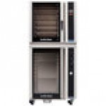 Moffat E35T6/P85M12 Turbofan Full Size Electric Touch Screen Convection Oven with Steam Injection and 12 Tray Holding Cabinet / Proofer - 208V, 3 Phase Moffat E35T6/P85M12 Turbofan Full Size Electric Touch Screen Convection Oven with Steam Injection and 12 Tray Holding Cabinet / Proofer - 208V, 3 Phase