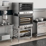 Cooking Performance Group COF-T4-M Double Stacked Electric Thermostatic 4 Tray Full Size Convection Oven with Moisture Injection and Stand - 208-240V Cooking Performance Group COF-T4-M Double Stacked Electric Thermostatic 4 Tray Full Size Convection Oven with Moisture Injection and Stand - 208-240V
