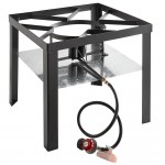 Backyard Pro 100 Qt. Aluminum Outdoor Seafood Boiler / Steamer Kit - 110000 BTU Backyard Pro 100 Qt. Aluminum Outdoor Seafood Boiler / Steamer Kit - 110000 BTU