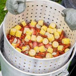 Backyard Pro 100 Qt. Aluminum Outdoor Seafood Boiler / Steamer Kit - 110000 BTU Backyard Pro 100 Qt. Aluminum Outdoor Seafood Boiler / Steamer Kit - 110000 BTU
