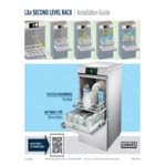 Hobart LXNH-2 High-Temperature Undercounter Dishwasher - 120/208-240V
