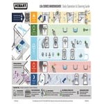Hobart LXNH-2 High-Temperature Undercounter Dishwasher - 120/208-240V
