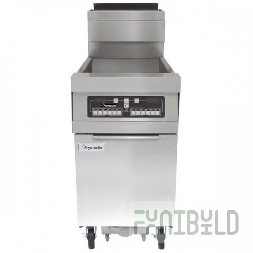 Frymaster HD160G Liquid Propane 80 lb. High-Efficiency Floor Fryer with CM3.5 Controls - 125,000 BTU