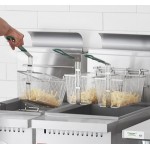 Cooking Performance Group FFOP50 Natural Gas 50 lb. Stainless Steel Open Pot Floor Fryer - 120,000 BTU Cooking Performance Group FFOP50 Natural Gas 50 lb. Stainless Steel Open Pot Floor Fryer - 120,000 BTU