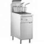 Cooking Performance Group FFOP50 Natural Gas 50 lb. Stainless Steel Open Pot Floor Fryer - 120,000 BTU Cooking Performance Group FFOP50 Natural Gas 50 lb. Stainless Steel Open Pot Floor Fryer - 120,000 BTU
