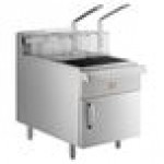 Cooking Performance Group FFOP50 Natural Gas 50 lb. Stainless Steel Open Pot Floor Fryer - 120,000 BTU Cooking Performance Group FFOP50 Natural Gas 50 lb. Stainless Steel Open Pot Floor Fryer - 120,000 BTU