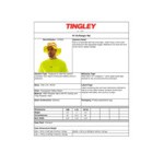 Tingley Job Sight Hi-Vis Lime Ranger Hat H73222.L-XL - Large / Extra Large