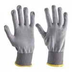 Armor Guys Kyorene 00-200-L Gray 15 Gauge A2 Graphene Gloves with Black HCT Microfoam Nitrile Palm Coating - Large Armor Guys Kyorene 00-200-L Gray 15 Gauge A2 Graphene Gloves with Black HCT Microfoam Nitrile Palm Coating - Large