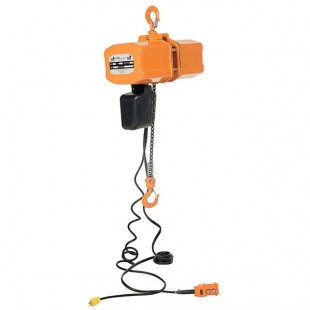 Vestil H-2000-1 2000 lb. Powered Hoist Chain with Container - 110V, 1 Phase, 1.6 hp Vestil H-2000-1 2000 lb. Powered Hoist Chain with Container - 110V, 1 Phase, 1.6 hp