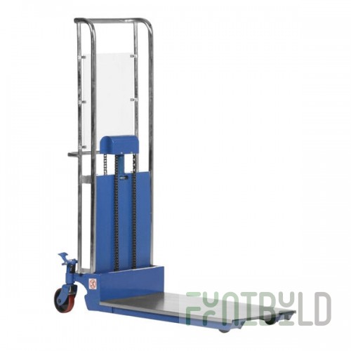 Vestil Hefti-Lift 300 lb. Steel Portable Hydraulic Lift with 23