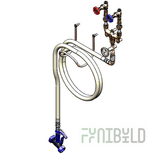 T&S B-1450-01 Washdown Station with 1/2