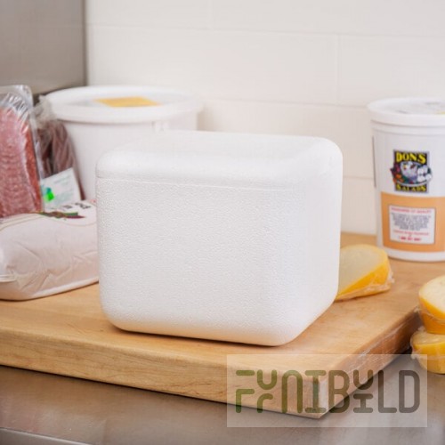 Nordic TL-645F Insulated Polystyrene Cooler 6 1/4