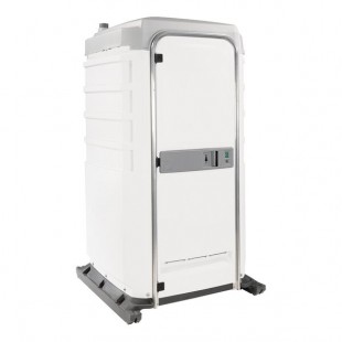 PolyJohn FS3-3008 Fleet White Premium Portable Restroom with Freshwater / Recirculating Flush Tank - Assembled PolyJohn FS3-3008 Fleet White Premium Portable Restroom with Freshwater / Recirculating Flush Tank - Assembled
