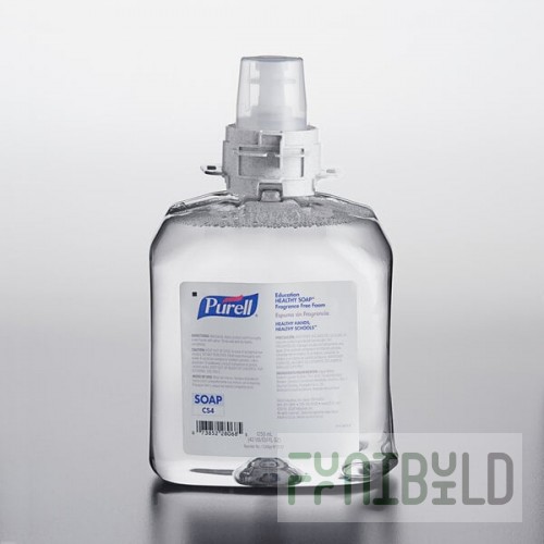 PURELL® 5112-04 Healthy Soap® Education CS4 1250 mL Fragrance Free Foam Handwash - 4/Case