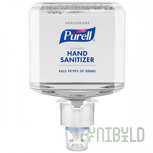 PURELL® 6453-02 Advanced Healthcare ES6 1200 mL Foaming Hand Sanitizer - 2/Case