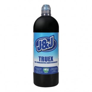 J & J Truex 2212250131111 1 Liter Mulberry Scent Non-Formaldehyde Liquid Deodorizer Squeeze Bottle for Portable Restrooms - 12/Case J & J Truex 2212250131111 1 Liter Mulberry Scent Non-Formaldehyde Liquid Deodorizer Squeeze Bottle for Portable Restrooms - 12/Case