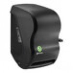 San Jamar EcoLogic T1100REBK Black Lever Roll Towel Dispenser San Jamar EcoLogic T1100REBK Black Lever Roll Towel Dispenser