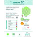 Fresh Products Wave 3D 3WDS-F-010I060M-11 Fabulous Scent Urinal Screen Fresh Products Wave 3D 3WDS-F-010I060M-11 Fabulous Scent Urinal Screen
