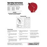 Reelcraft FD84000 OLP Series F Ultimate-Duty Fuel Hose Reel for 1