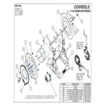 Coxreels 1175-6-200-E 1175 Series 200' 1/3 hp 12V DC Reversible Large Capacity Competitor Reel