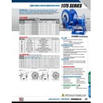 Coxreels 1175-6-200-E 1175 Series 200' 1/3 hp 12V DC Reversible Large Capacity Competitor Reel