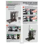 Unger SpotCleanRx Spot Cleaning Janitorial Cart System CRTSP