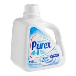 Purex Free & Clear 150 oz. Liquid Laundry Detergent - 4/Case Purex Free & Clear 150 oz. Liquid Laundry Detergent - 4/Case