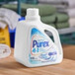Purex Free & Clear 150 oz. Liquid Laundry Detergent - 4/Case Purex Free & Clear 150 oz. Liquid Laundry Detergent - 4/Case