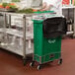 Rubbermaid® FG354007GRN Slim Jim 23 Gallon Green Rectangular Recycling Bin Rubbermaid® FG354007GRN Slim Jim 23 Gallon Green Rectangular Recycling Bin