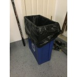 Rubbermaid® FG354007GRN Slim Jim 23 Gallon Green Rectangular Recycling Bin Rubbermaid® FG354007GRN Slim Jim 23 Gallon Green Rectangular Recycling Bin
