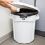 Rubbermaid® BRUTE 20 Gallon White Round Trash Can and Lid Rubbermaid® BRUTE 20 Gallon White Round Trash Can and Lid