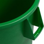 Carlisle 84102009 Bronco 20 Gallon Green Round Trash Can Carlisle 84102009 Bronco 20 Gallon Green Round Trash Can