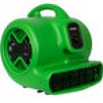 XPOWER X-600A-Green 3-Speed Air Mover with GFCI Power Outlets -1/3 hp XPOWER X-600A-Green 3-Speed Air Mover with GFCI Power Outlets -1/3 hp