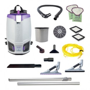 ProTeam GoFit® 6 PLUS 107708 6 Qt. Backpack Vacuum with 107532 ProBlade Hard Surface / Carpet Kit ProTeam GoFit® 6 PLUS 107708 6 Qt. Backpack Vacuum with 107532 ProBlade Hard Surface / Carpet Kit
