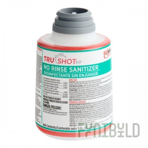 SC Johnson Professional® TruShot 2.0 379852 9 fl. oz. No-Rinse Sanitizer Cartridge - 4/Case