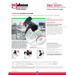 SC Johnson Professional® TruShot 2.0 379852 9 fl. oz. No-Rinse Sanitizer Cartridge - 4/Case SC Johnson Professional® TruShot 2.0 379852 9 fl. oz. No-Rinse Sanitizer Cartridge - 4/Case